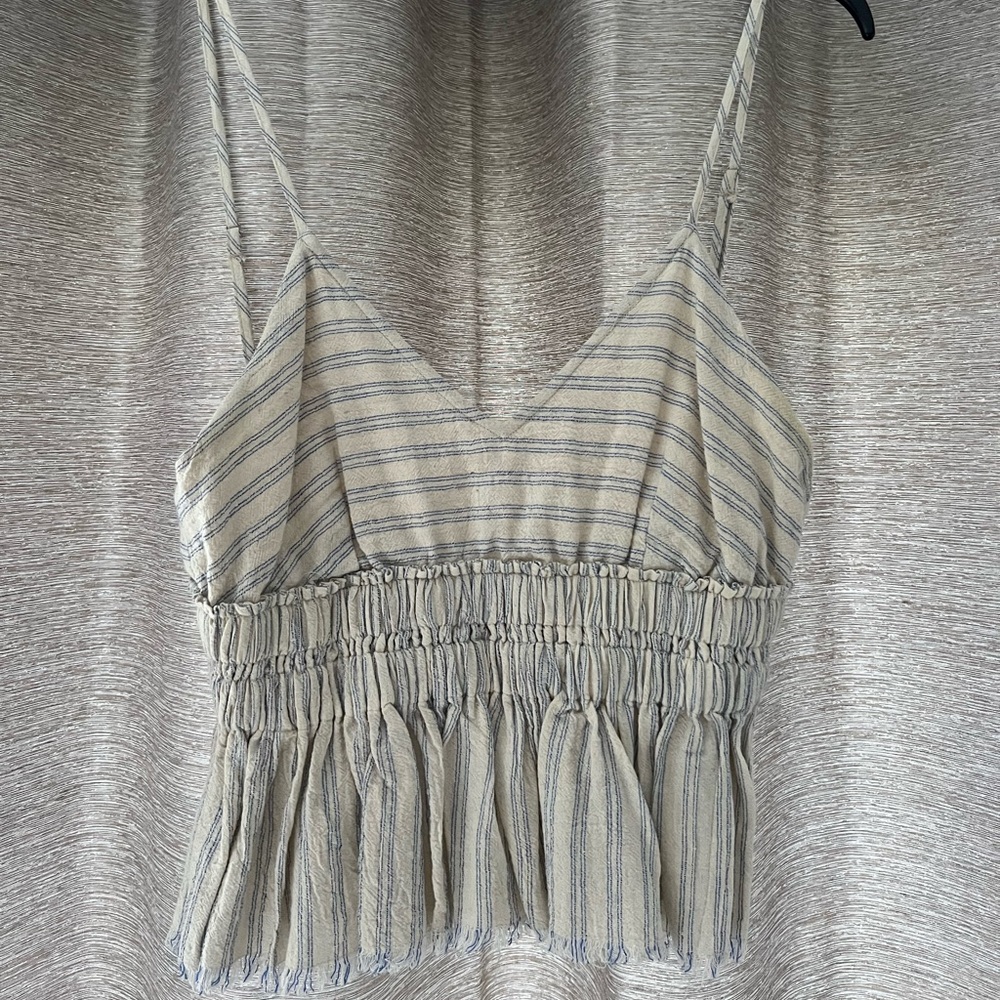 Boutique stripped crop top